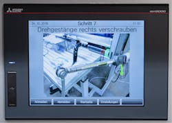 A further advantage is that we can use pictures to provide instructions. This especially helps workers who have reading or writing disabilities. A further advantage is that we can use pictures to provide instructions. This especially helps workers who have reading or writing disabilities.