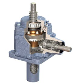 Figure 6 — Machine Screw Bevel Gear Screw Jack Figure 6 — Machine Screw Bevel Gear Screw Jack