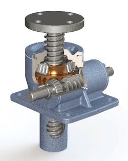 Figure 5 — Machine Screw Worm Gear Screw Jack Figure 5 — Machine Screw Worm Gear Screw Jack