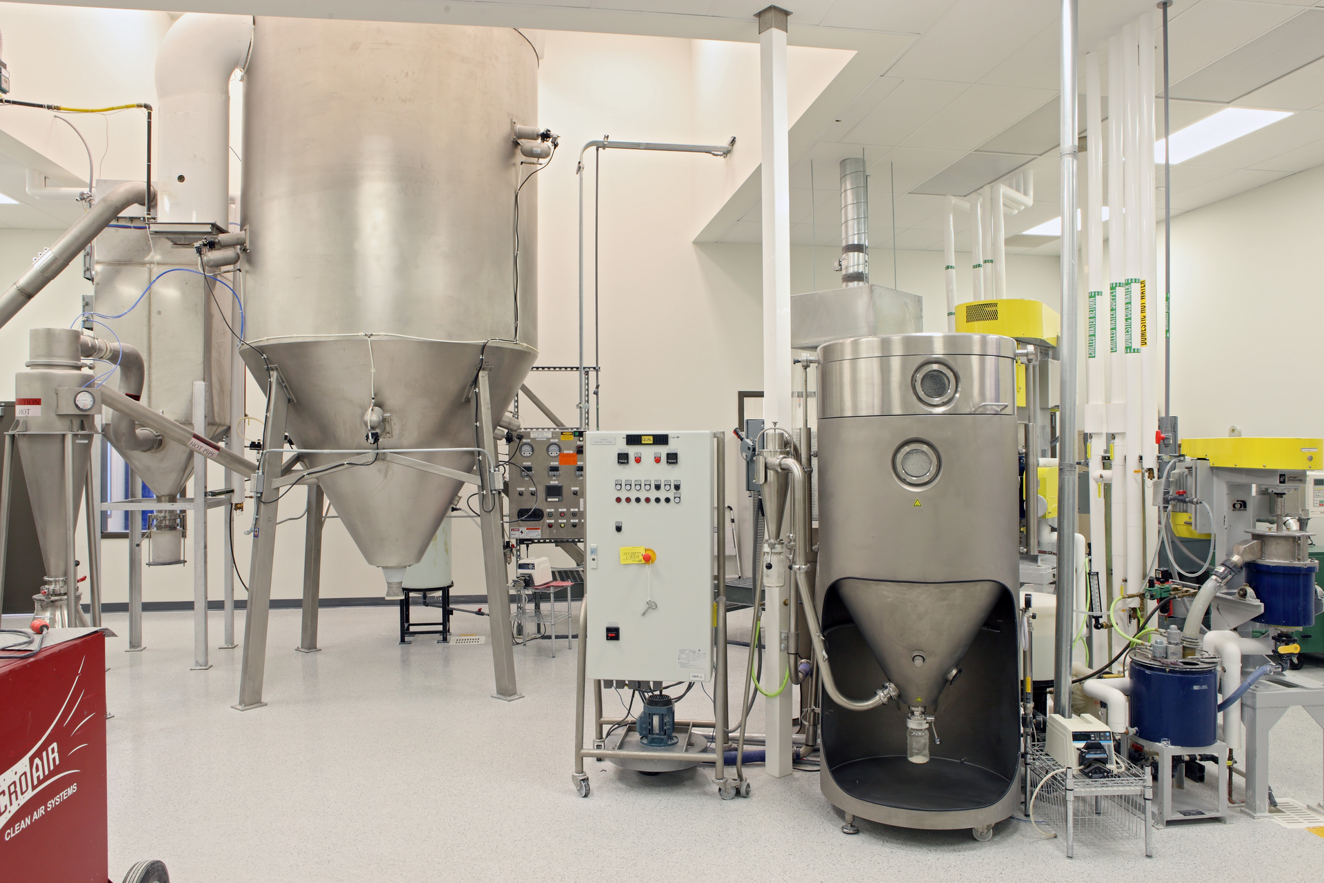 Silicon Nitride powder preparation at SINTX Technologies.