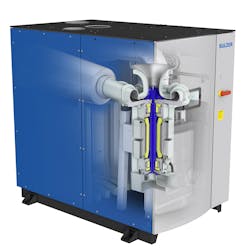 The HST turbocompressor has used magnetic bearings for nearly 25 years with many if the original units still in operation. The HST turbocompressor has used magnetic bearings for nearly 25 years with many if the original units still in operation.