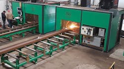 A recent install of two Inovatech SteelPRO 600 3D Robotic Beam Lines. A recent install of two Inovatech SteelPRO 600 3D Robotic Beam Lines.