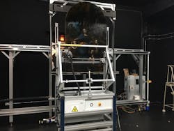 The 'Virgin of the Rocks' by Leonardo da Vinci in the process of analysis. The 'Virgin of the Rocks' by Leonardo da Vinci in the process of analysis.