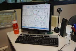The software displays the networked signal towers fitted to a machine. Productivity can be analyzed and error statuses reviewed in order to increase the productivity and efficiency of the machine. The software displays the networked signal towers fitted to a machine. Productivity can be analyzed and error statuses reviewed in order to increase the productivity and efficiency of the machine.