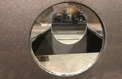 With SteelPRO and Güdel, one machine can make five or six holes in 15 minutes. With SteelPRO and Güdel, one machine can make five or six holes in 15 minutes.