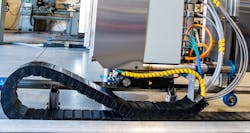 US AutoCure uses igus energy chains in its paint curing system, which offers a safer and more efficient alternative than conventional systems.