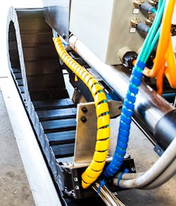 Igus energy chains were selected after other products had issues with durability, connectivity, and long lead times. Igus energy chains were selected after other products had issues with durability, connectivity, and long lead times.