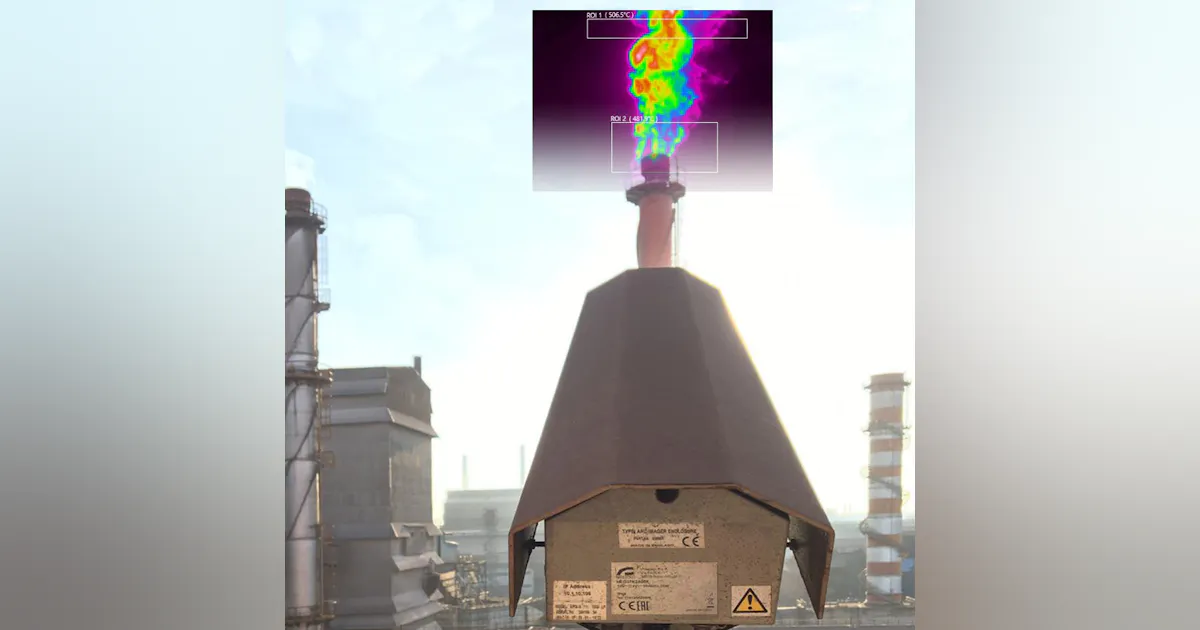 Flare Stack Camera Thermal Imaging Flare Stack Solution | New Equipment Digest
