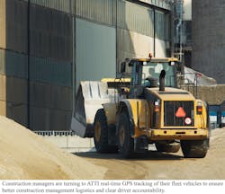 Atti Gps Tracker For Construction With Caption Atti Gps Tracker For Construction With Caption