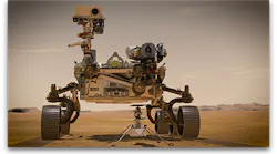 The Perseverance rover and the Mars helicopter Ingenuity.