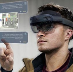 PBC Linear design engineer Beau Wileman demonstrates how the company uses augmented reality to speed up training and improve customer support.