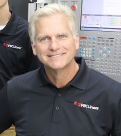 PBC Linear Director of Research, Development and Customer Outreach, Tim Lecrone. PBC Linear Director of Research, Development and Customer Outreach, Tim Lecrone.