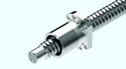 With extra rolling elements and a preloaded single nut, ball screw assemblies BASA achieve higher load ratings in spite of their short design. With extra rolling elements and a preloaded single nut, ball screw assemblies BASA achieve higher load ratings in spite of their short design.