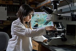 Marian Velay Lizancos and her students are developing concrete that can sequester carbon dioxide more successfully and efficiently than traditional mixes. Marian Velay Lizancos and her students are developing concrete that can sequester carbon dioxide more successfully and efficiently than traditional mixes.