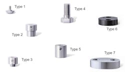 Figure 4 - Magnet type overview. Figure 4 - Magnet type overview.