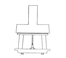 Figure 1: Labmaster Standard Measuring System: This instrument offered high, laser-generated accuracy (critical to position detection); &frac12; ounce force, to prevent surface alteration; and speed, to make rapid measurements. Instruments with similar specifications should yield similar results.