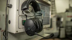 Bluetooth headsets, like Sena’s Tufftalk Lite pictured here, enable hands-free communication.