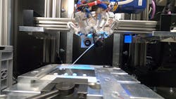 Successful 3D printing of a 'diagonal rod' in weightlessness. Successful 3D printing of a 'diagonal rod' in weightlessness.