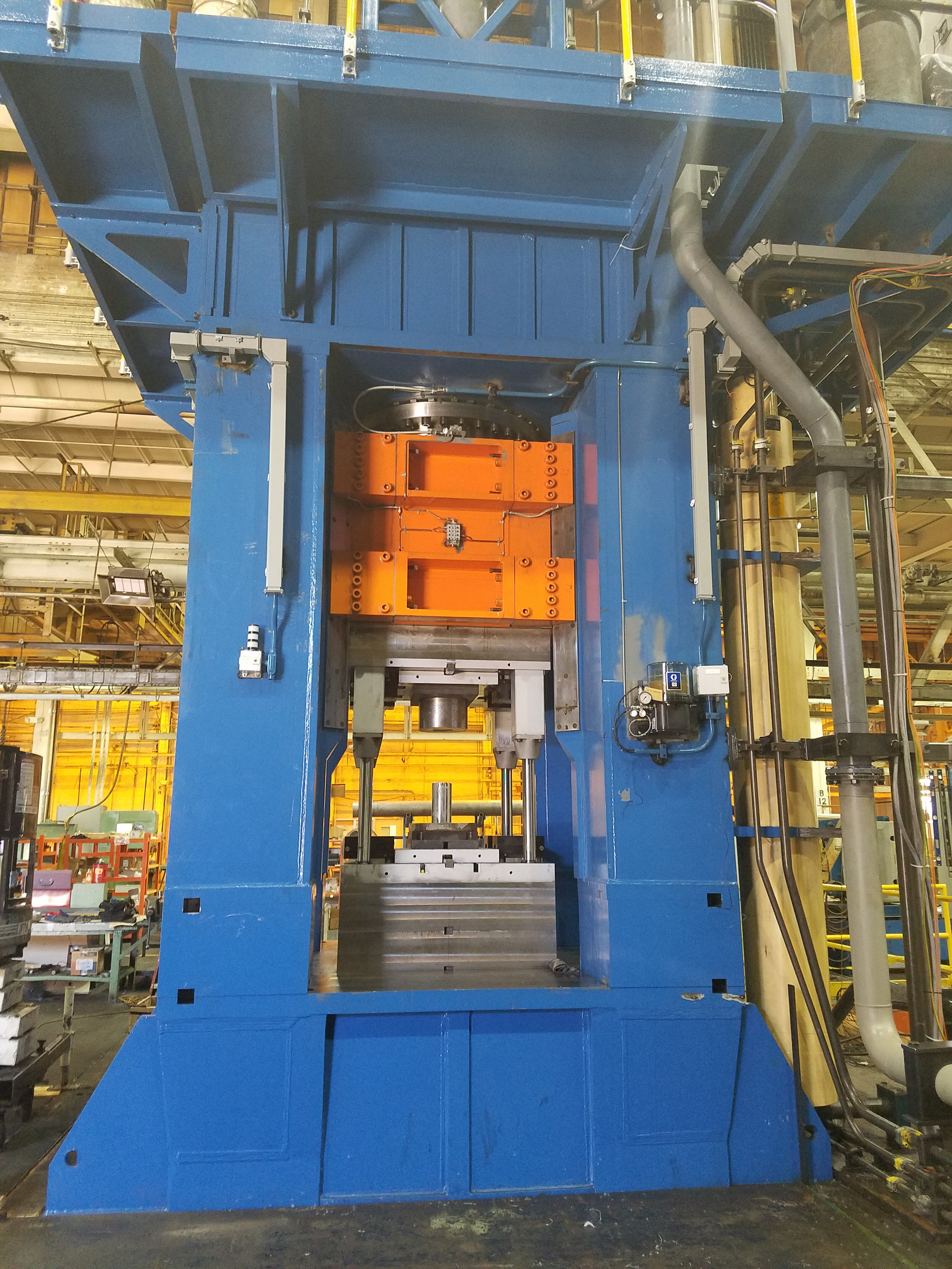 Erie Press 3,000 Ton High-Speed Forging Press with Servo Accumulator Drive