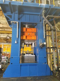 Erie Press 3,000 Ton High-Speed Forging Press with Servo Accumulator Drive Erie Press 3,000 Ton High-Speed Forging Press with Servo Accumulator Drive