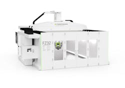 The newly developed FZP32 machine: The 5-axis portal milling machine is compact, very flexible, and highly accurate. The newly developed FZP32 machine: The 5-axis portal milling machine is compact, very flexible, and highly accurate.