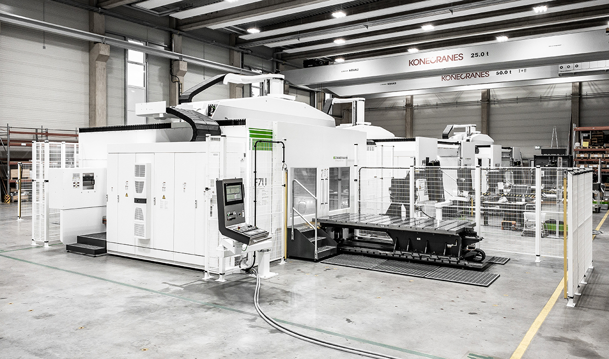 Zimmermann Portal Milling Machines FZP with thermosymmetrical structure New Equipment Digest