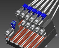 An ingenious solution: simply disconnect the driveshaft from the front of the gearbox and pull the entire unit back for servicing. An ingenious solution: simply disconnect the driveshaft from the front of the gearbox and pull the entire unit back for servicing.