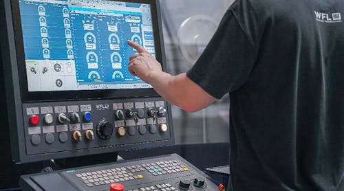 The iControl intelligent process monitoring system from WFL protects machines during autonomous production. Complex, intelligent monitoring options offer comprehensive safety during production. iControl follows a multilevel monitoring logic to respond when collision limits or process limits are exceeded or if there are significant, rapid changes in force.