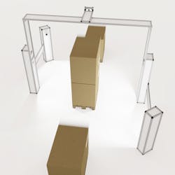 Photo portal with freely selectable camera positions. Photo portal with freely selectable camera positions.