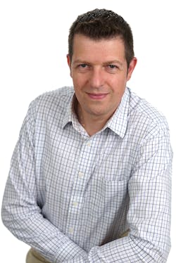 Loris Medart, fluid dispensing engineer and founder of SR-Tek. Loris Medart, fluid dispensing engineer and founder of SR-Tek.