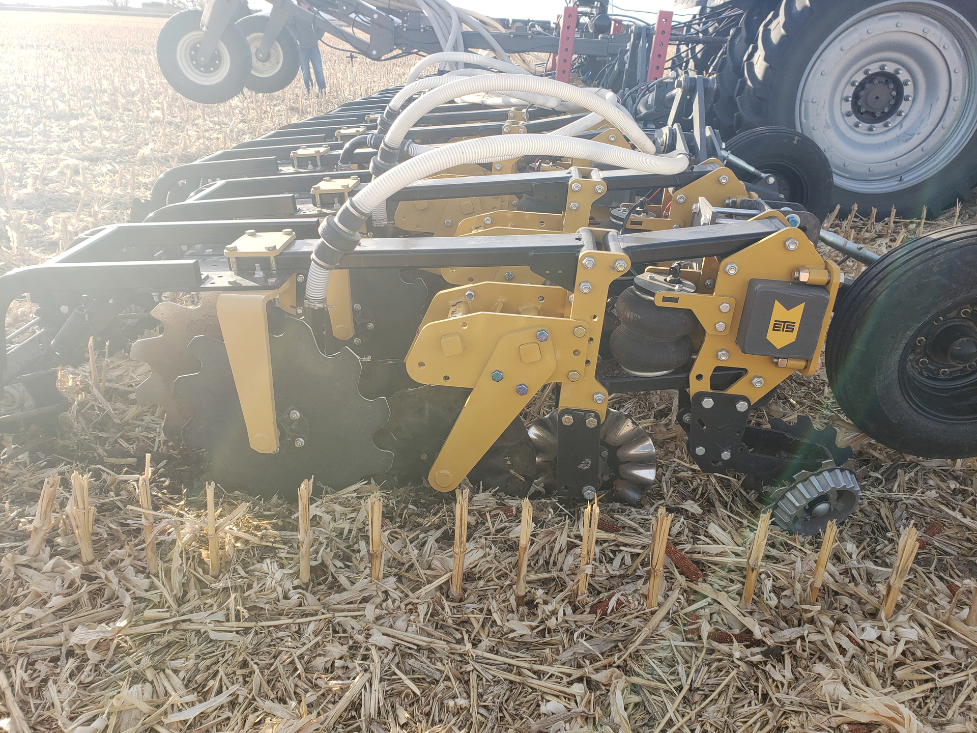 Some equipment manufactured by Environmental Tillage Systems of Minnesota includes GKF shafts from igus, which are a carbon alloy product that stands up to stressful corrosion.