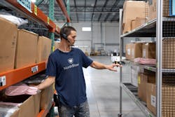 The Numina RDS system directs over picking using hands-free voice technology. The Numina RDS system directs over picking using hands-free voice technology.