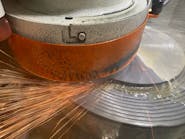 DCM Tech automated rotary surface grinders can be used to grind flat metals, alloys, and ceramics to precise dimensions before polishing, significantly reducing lapping and polishing steps.