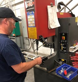 A PEM center pairs a non-contact metal-forming machine with an electrolyte processing unit, power generator, and operator control station, for precision electrochemical machining. A PEM center pairs a non-contact metal-forming machine with an electrolyte processing unit, power generator, and operator control station, for precision electrochemical machining.