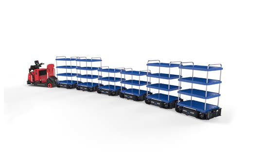 K.Hartwall LiftLiner tow-train system.