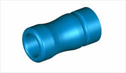 STL mesh of insert from CT data. STL mesh of insert from CT data.