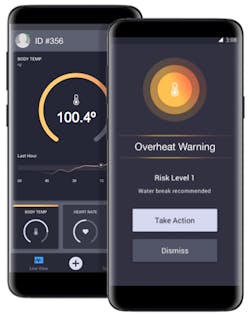 Kenzen's mobile app for alerts. Kenzen's mobile app for alerts.