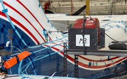 Vertical Tail Lateral Excitation Location. Vertical Tail Lateral Excitation Location.