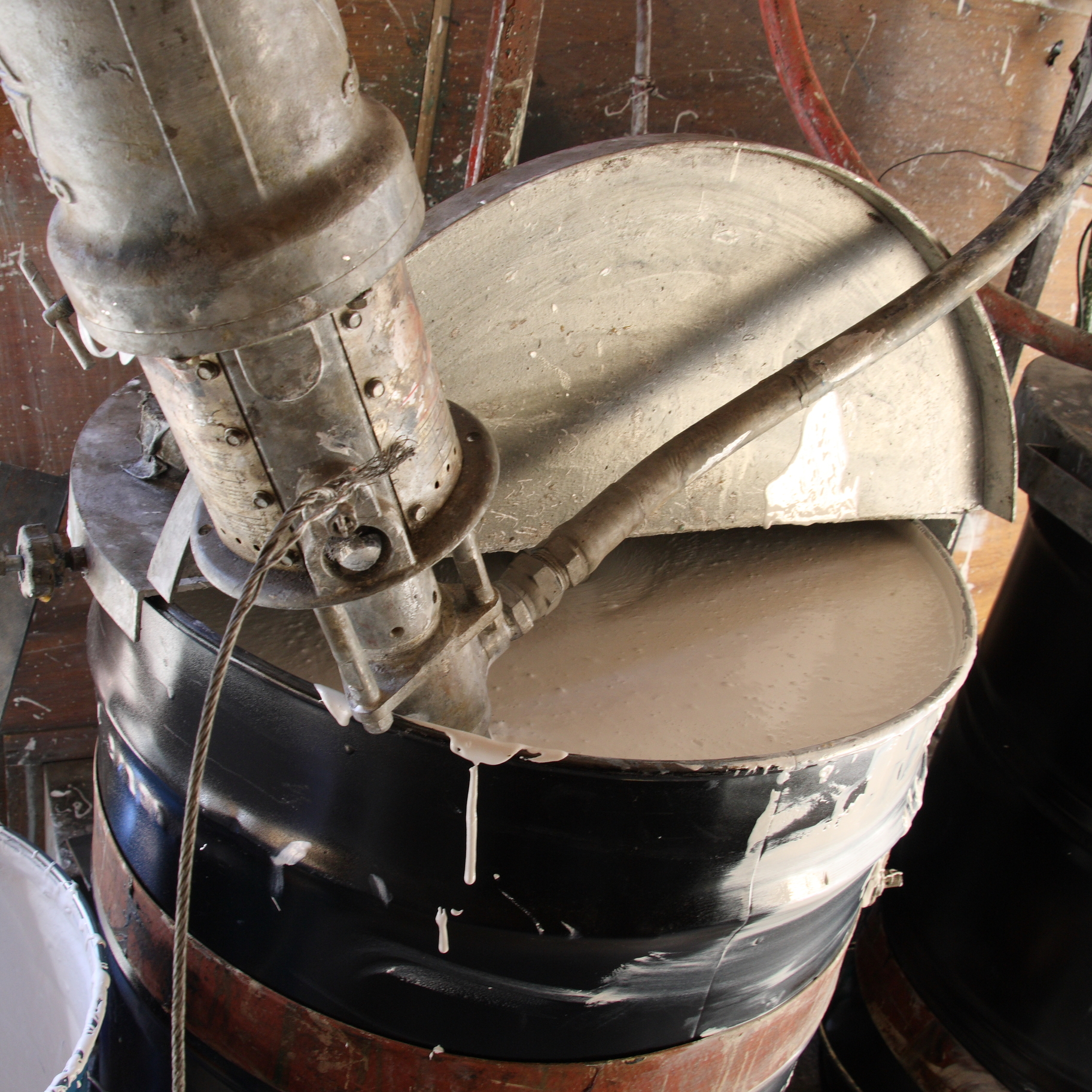 industrial drum mixer