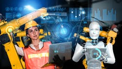 Human and Robot Working Human and Robot Working