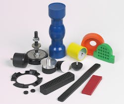 Sorbothane products. Sorbothane products.