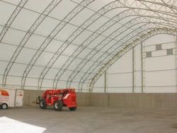 Inside Fabric Tent Inside Fabric Tent