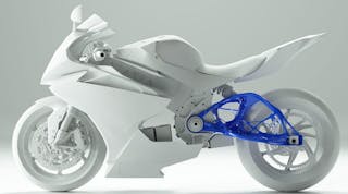 Generatively Designed Motorcycle Autodesk