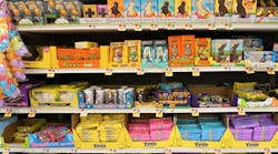 Easter Candy On Shelves