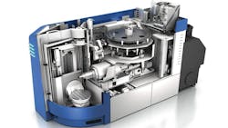 G350 5-Axis Universal Machining Center, featuring a compact design, maximum milling performance, high visibility, and optimized work area access. G350 5-Axis Universal Machining Center, featuring a compact design, maximum milling performance, high visibility, and optimized work area access.