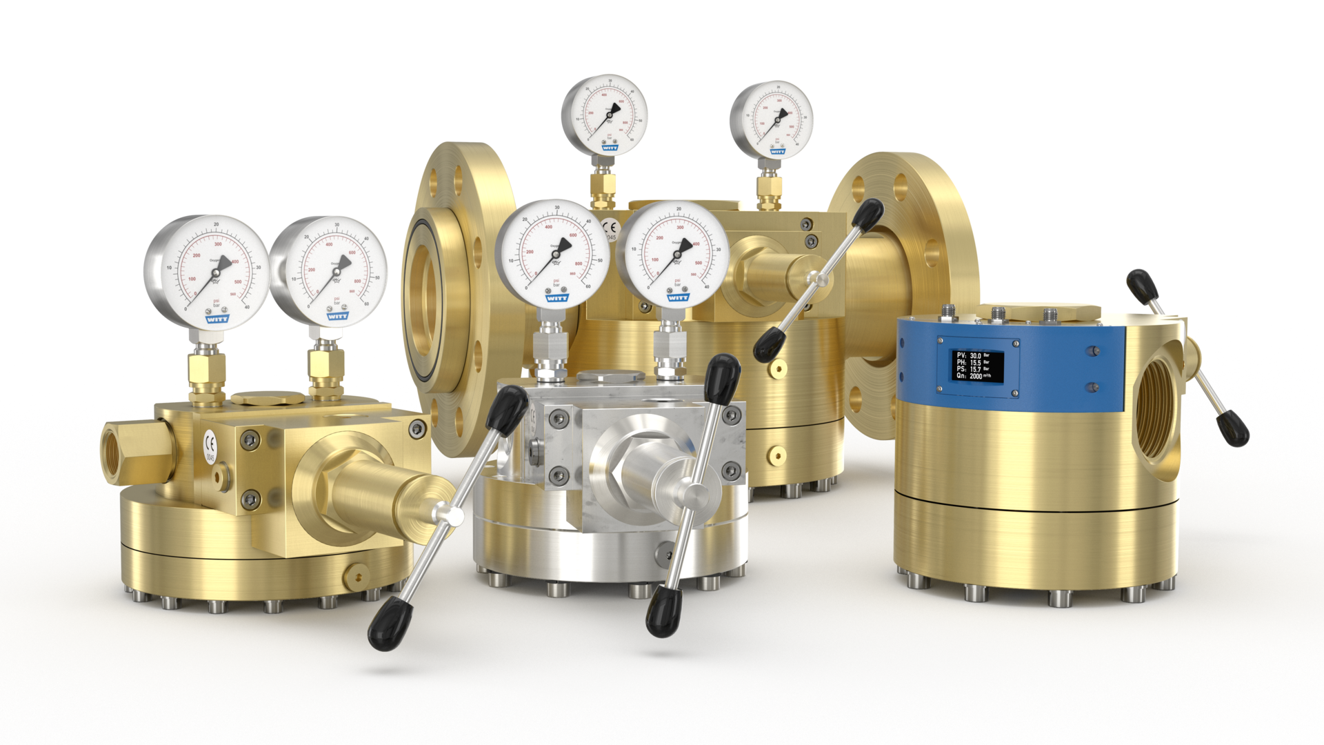DomeLoaded Pressure Regulators Give Maximum Pressure Stability New