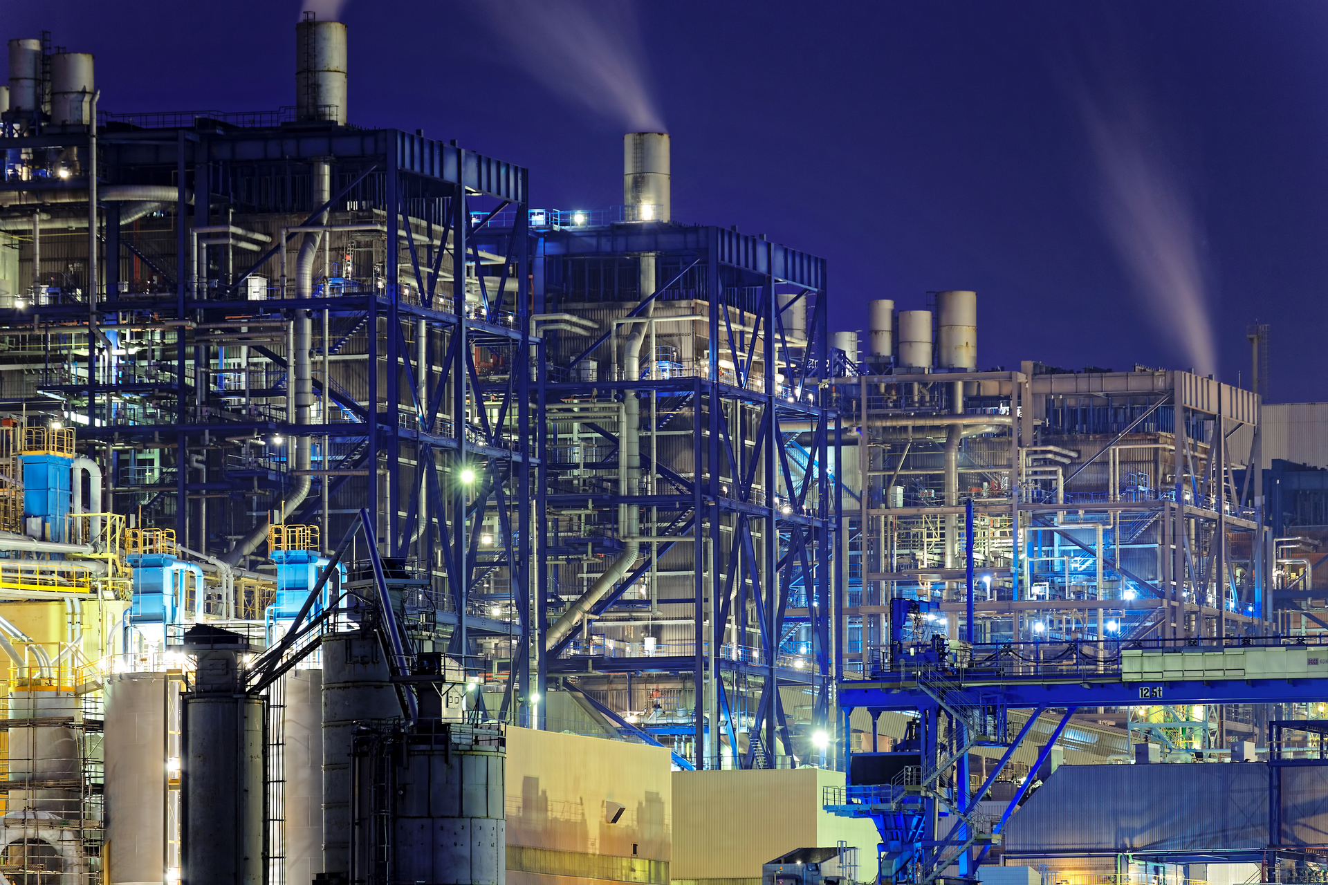 Power Plant at Night