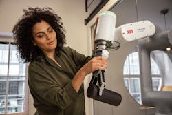 ABB's GoFa cobot. ABB's GoFa cobot.