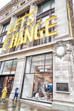 Abb Robotics In The Cornershop Window At Selfridges Abb Robotics In The Cornershop Window At Selfridges