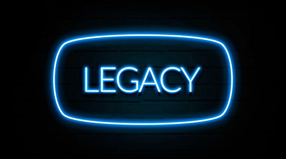 Neon Legacy Sign